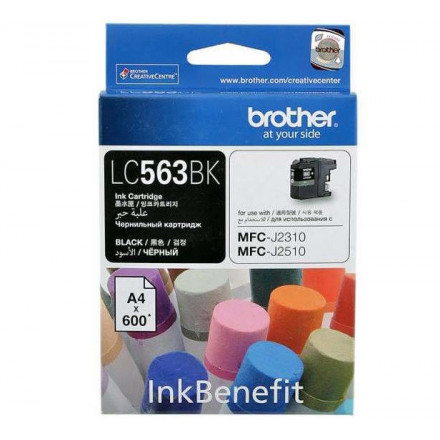 Картридж BROTHER LC563BK черный