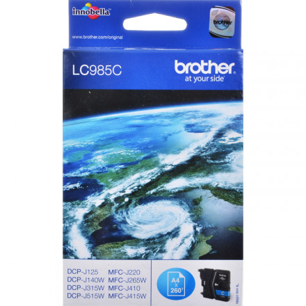 Картридж BROTHER LC985C синий
