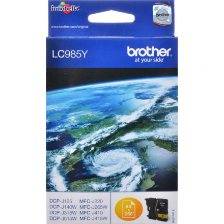 Картридж BROTHER LC985Y желтый