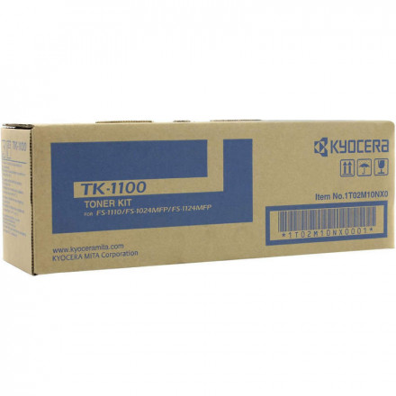 Тонер К-ж Kyocera TK-1100 для FS-1110/1024MFP/1124MFP 2100 стр (о)