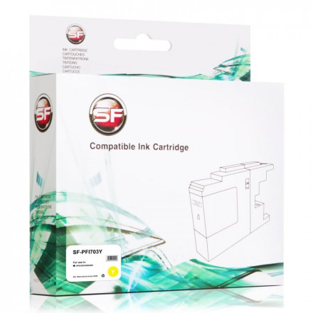 Картридж SuperFine SF-PFI703Y для Canon PFI-703Y iPF810/815/820/825 Yellow