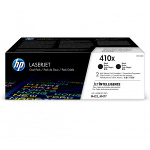 CF410XD Картридж HP 410X, двойная упаковка (2-pack), черный, оригинал