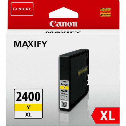 К-ж CANON PGI-2400XLY к  MAXIFY iB4040/МВ5040/МВ5340 желтый