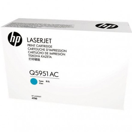 Q5951AC К-ж HP CLJ 4700 (синий) оригинал