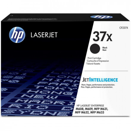 CF237X К-ж HP 37X Black для HP LaserJet, 25000 стр, оригинал