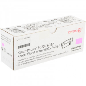 Xerox 106R02761 Принт-картридж пурпурный (1K) для Xerox WC 6027