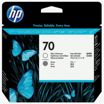 C9410A HP Усилитель глянца и серая печатающая головка HP 70 для Designjet Z32100/Z3100. Photosmart P