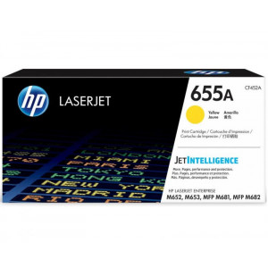 CF452A Картридж HP 655A желтый для HP CLJ M652/M653/MFP M681/M682, 10500 стр.,о