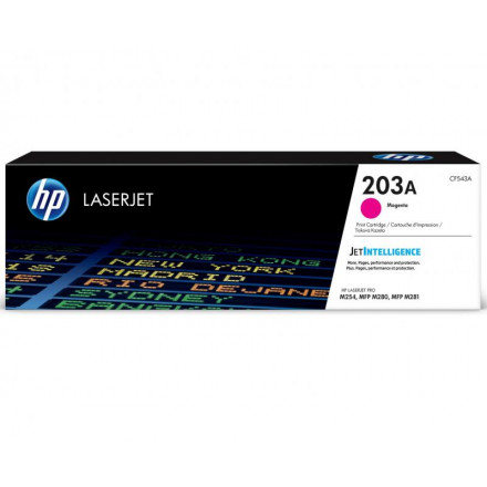 CF543A К-ж HP 203A для CLJ Pro M254 MFP M280/281 (1300 стр), пурпурный, оригинал