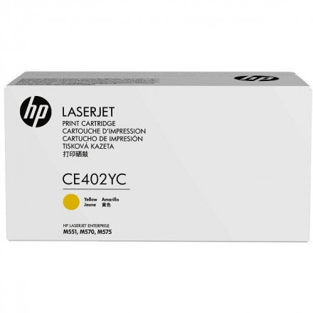 CE402YC К-ж HP 507Y CLJ Color M551 желтый, оригинал