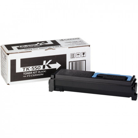 Тонер к-ж Kyocera TK-550K для FS-C5200DN Black 7000 стр. (o)