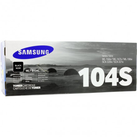 Картридж Samsung-HP  MLT-D104S/SEE (SU748A) ML-1660/65/1860/65/SCX-3200/3205 1.5K S-print by HP