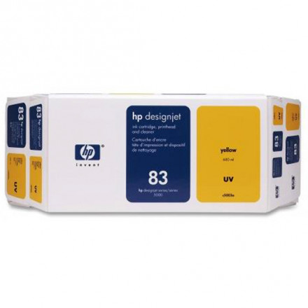К-ж HP C4953A Печатающая головка Hewlett-Packard 81 для DJ 5000  желтый