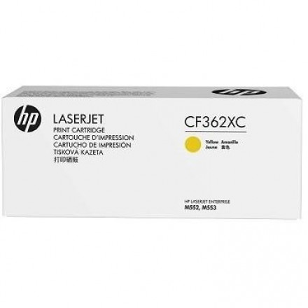 CF362XC К-ж HP 508X High Yield Yellow Original LaserJet Toner Cartridge, желтый, оригинал