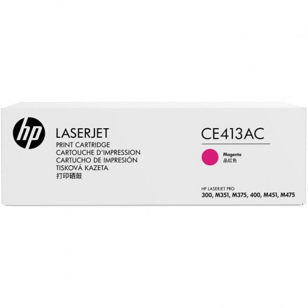CE413AC К-ж HP 305A CLJ Color M351/M451/MFP M375/MFP M475 малиновый, оригинал