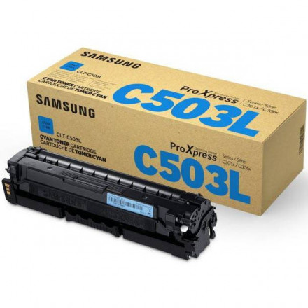 К-ж SAMSUNG-hp CLT-C503L/SEE синий для CLT-C3010/3060 5K Cyan S-print by HP (SU016A)