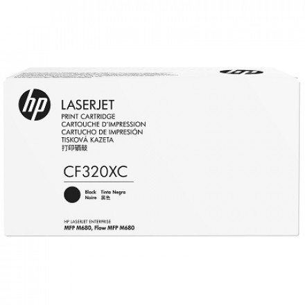 CF320XC К-ж HP 652X черный оригинал