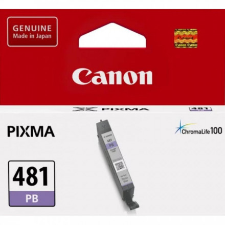 К-ж CANON CLI-481 PB  для TS6140/TS8140/TS9140/TR8540 фото-синий