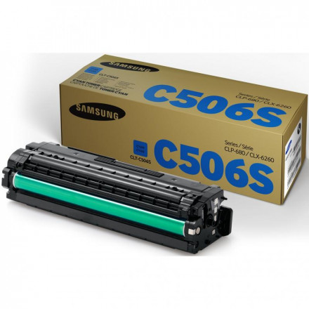 К-ж SAMSUNG-hp CLT-C506S/SEE синий для CLP-680/CLX-6260 1.5K Cyan S-print by HP (SU049A)