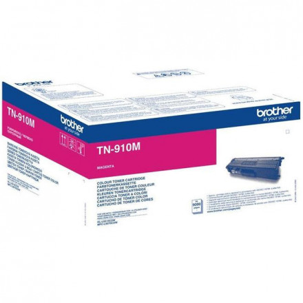 Тонер к-ж  BROTHER TN-910M для MFC-L9570CDW красный оригинал