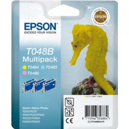 К-ж EPSON T048B40 Multi Pack (Y/Lc/Lm)