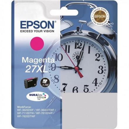 Картридж EPSON C13T27034022 для WF7110/7610/7620 малиновый