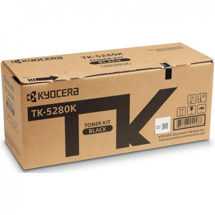 Тонер к-ж Kyocera TK-5280K 13 000 стр. Black для M6235cidn/M6635cidn/P6235cdn оригинал