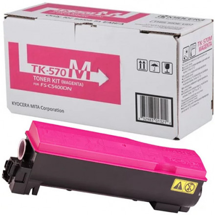 Тонер к-ж Kyocera TK-570M для FS-C5400DN Magenta 12K (o)