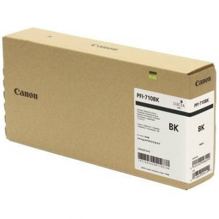 Картридж для плоттера Canon PFI-710 BK Black для Canon image PROGRAF iPF TX-2000l черный