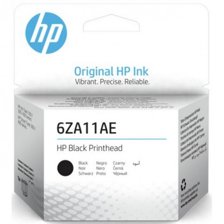 К-ж HP 6ZA11AE Печатающая головка HP черная для HP Ink Tank 100 / 300 / 400 series