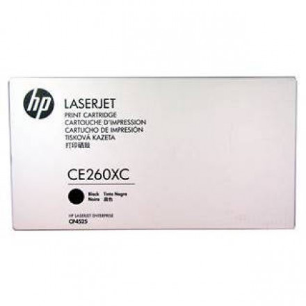 CE260XC К-ж HP CLJ CP4025/4525 черный, увеличенный, оригинал
