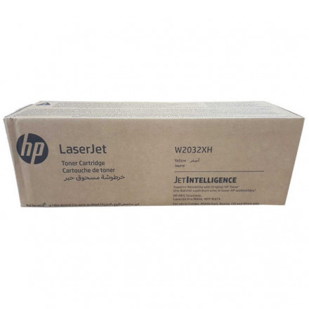 W2032XH  К-ж HP 415X лазерный желтый (6000 стр), ориг.