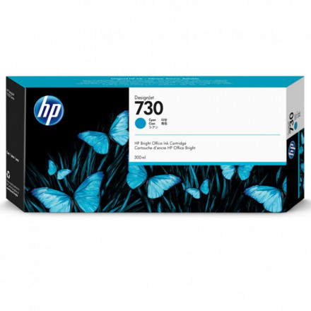 К-ж HP P2V68A  №730 струйный голубой (300 мл)