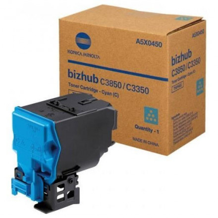 Тонер Konica-Minolta bizhub C3350/C3850 синий TNP-48C, ориг.