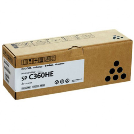 Принт-картридж черный тип SPC360HE для Ricoh SPC360/361 (7000стр) 408184