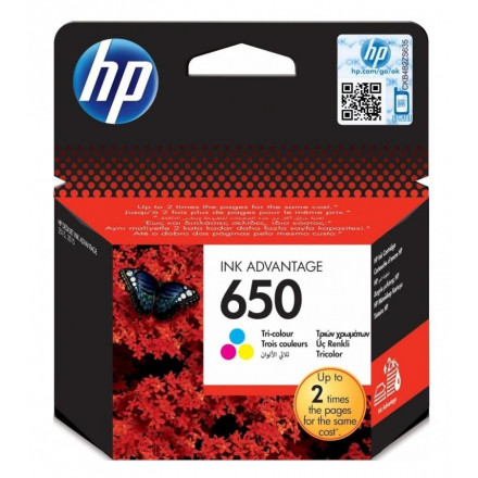 К-ж HP CZ102AE Deskjet IA 2515/2516 № 650 цветной, р