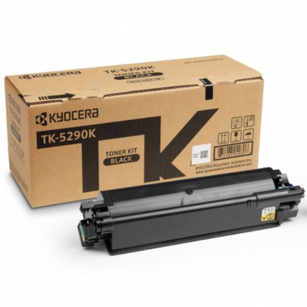 Тонер к-ж Kyocera TK-5290K 17 000 стр. Black для P7240cdn, оригинал