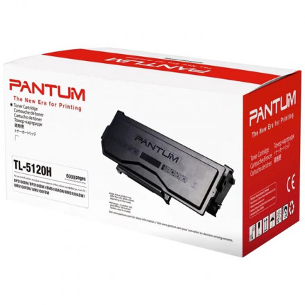 Тонер-картридж Pantum 	TL-5120H / 	TL-5120HP для BP5100DN/BP5100DW/BM5100ADN (6000стр), оригинал