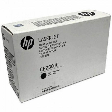 CF280JC К-ж HP 80J лазерный экстраповышенной емкости (8000 стр), оригинал