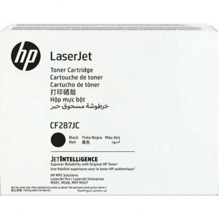 CF287JC К-ж HP 87J Black Original LaserJet Toner Cartridge (суперувеличеной ёмкости), оригинал