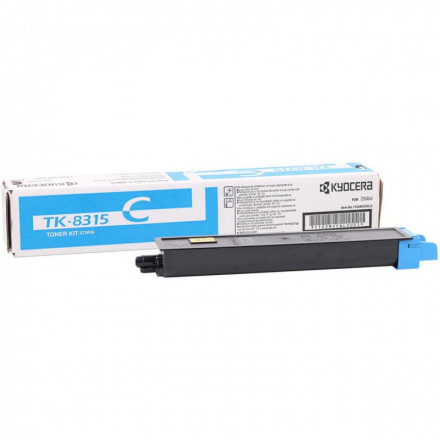 Тонер-картридж Kyocera TK-8315C 6 000 стр. Cyan для TASKalfa 2550ci