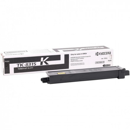 Тонер-картридж Kyocera TK-8315K 12 000 стр. Black для TASKalfa 2550ci