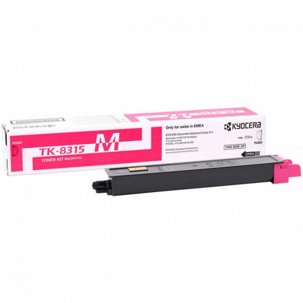 Тонер-картридж Kyocera TK-8315M 6 000 стр. Magenta для TASKalfa 2550ci