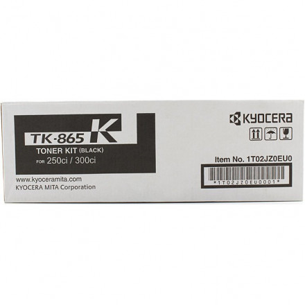 Тонер-картридж Kyocera TK-865K TASKalfa 250ci/300ci черный