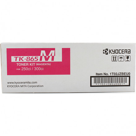 Тонер-картридж Kyocera TK-865M TASKalfa 250ci/300ci пурпурный