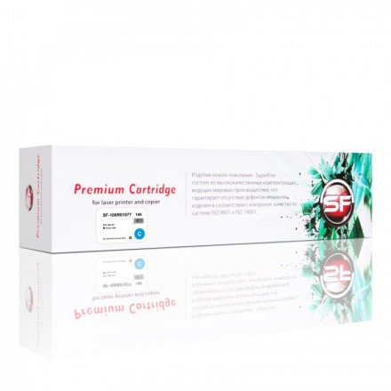 Картридж SuperFine SF-106R01077 для Xerox 106R01077 Phaser 7400 18K Cyan