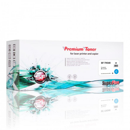 Картридж SuperFine SF-TK-540C для Kyocera TK540C FS-C5100DN 4K Cyan