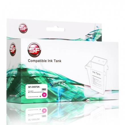 Картридж SuperFine SF-C9372A для HP C9372А DJ T1100/1120/1200/1300/610/620/770/790 Magenta