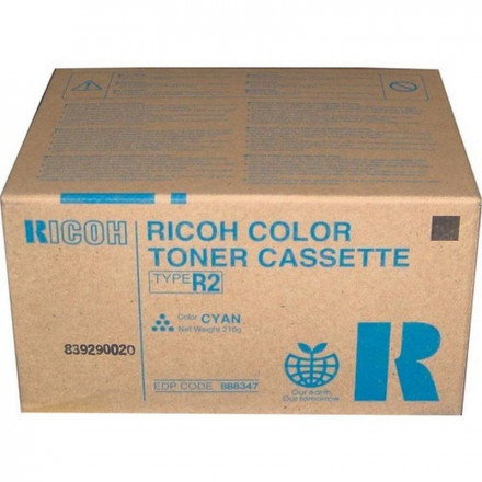 Тонер Ricoh Aficio 3228C/3235C/3245C голубой, type R2 (10K)