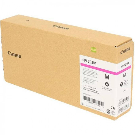 Картридж для плоттера Canon IPF810/815/820 PFI-703M пурпурный